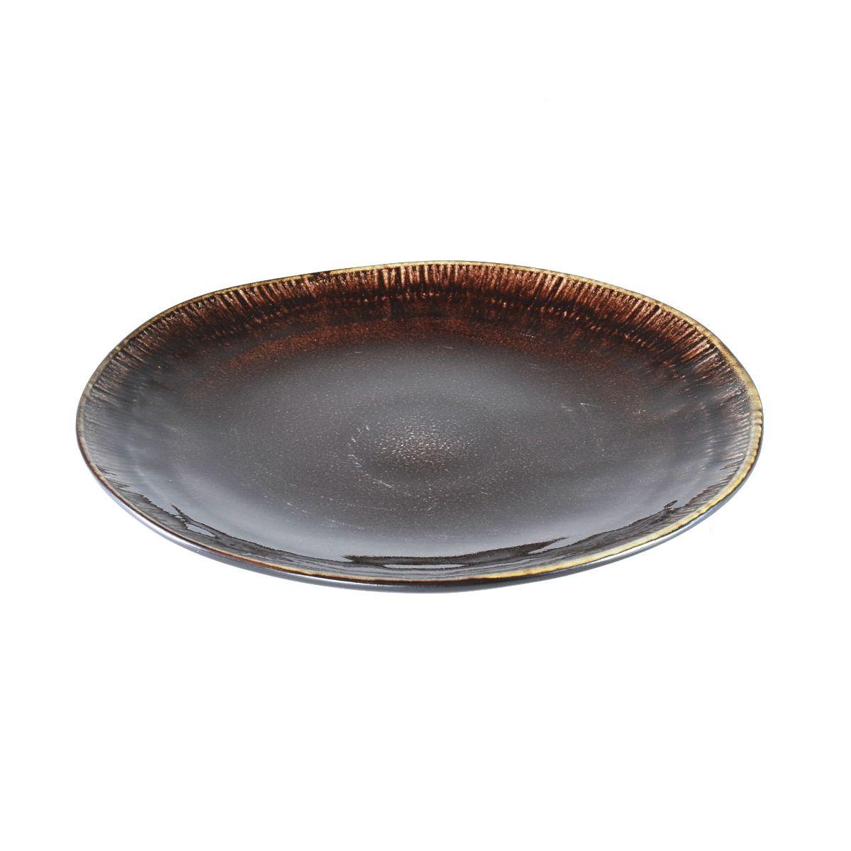 Piatti Servizio Tavola Set pz.18 Zen Marrone | Innova