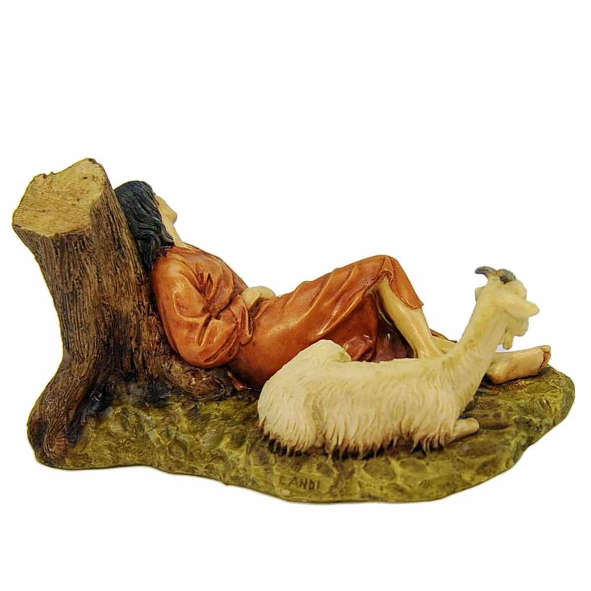 Statua presepe 15 cm benito il dormiente collection
