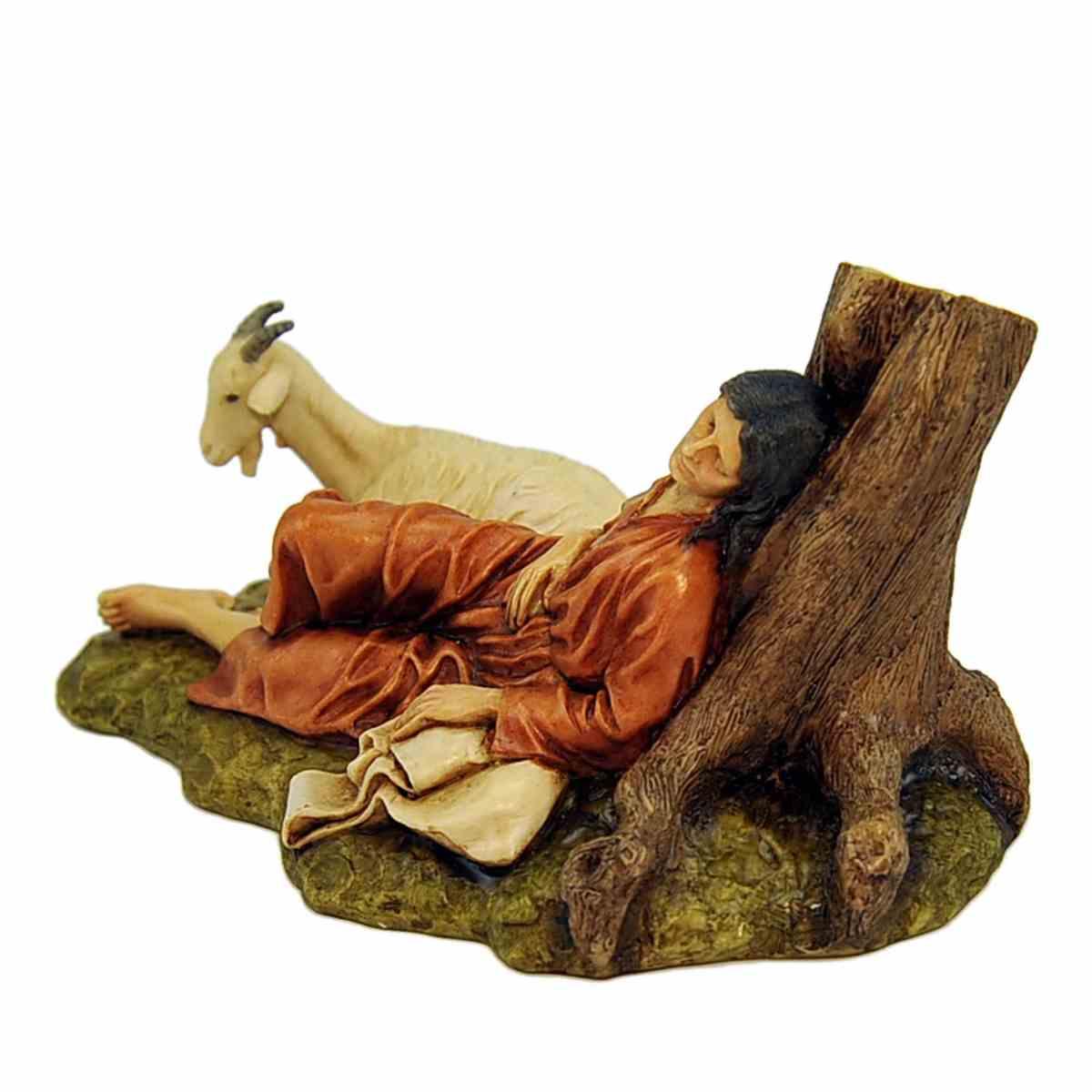 Statua presepe 15 cm benito il dormiente collection