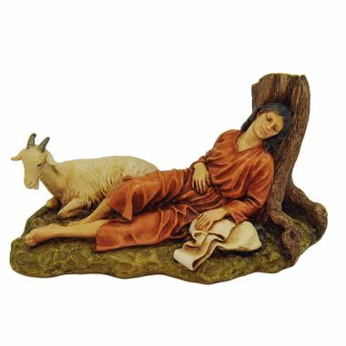 Statua presepe 15 cm benito il dormiente collection