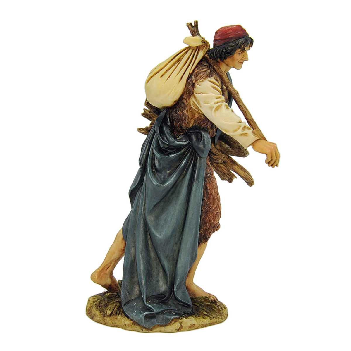 Statua presepe 20 cm viandante collection