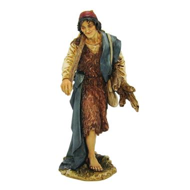 Statua presepe 20 cm viandante collection