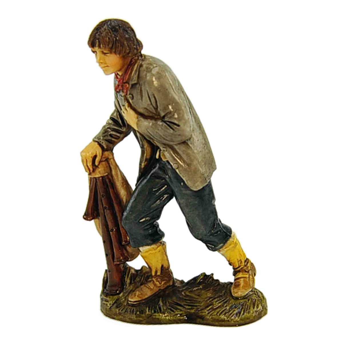 Statua presepe 10 cm zampognaro