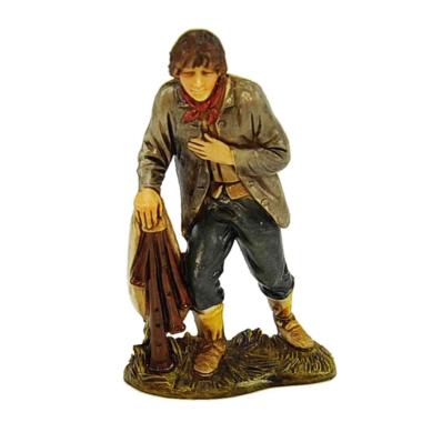 Statua presepe 10 cm zampognaro