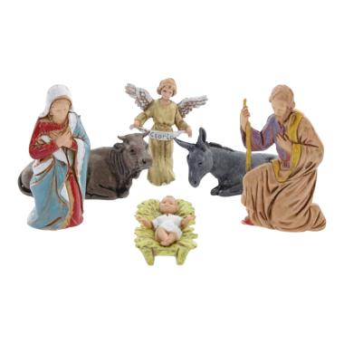 Statua presepe 8 cm natività