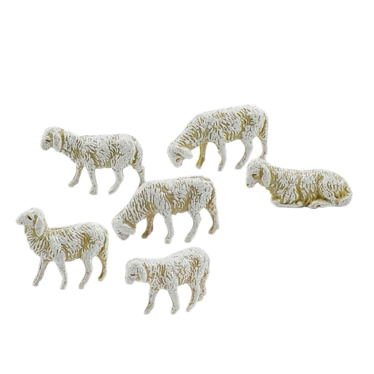 Statua presepe 3.5 cm pecore statue