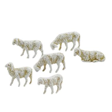 Statua presepe 3.5 cm pecore statue