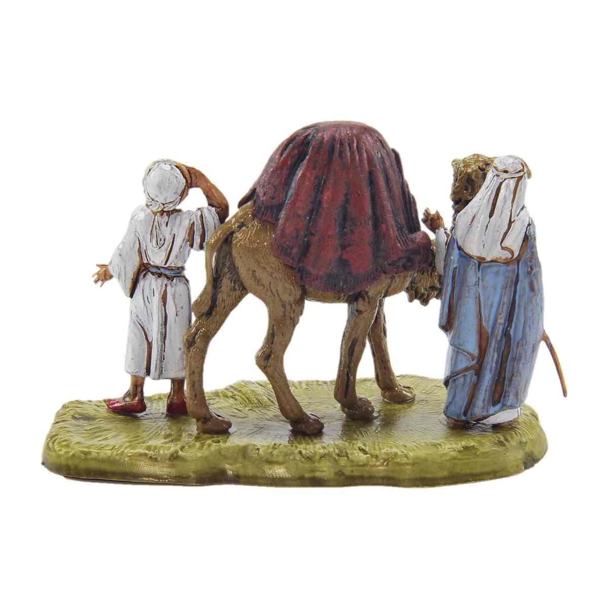 Statua presepe 6 cm cammellieri un cammello in piedi