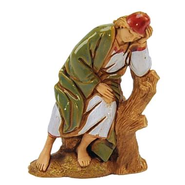 Statua presepe 6.5 cm benito il dormiente
