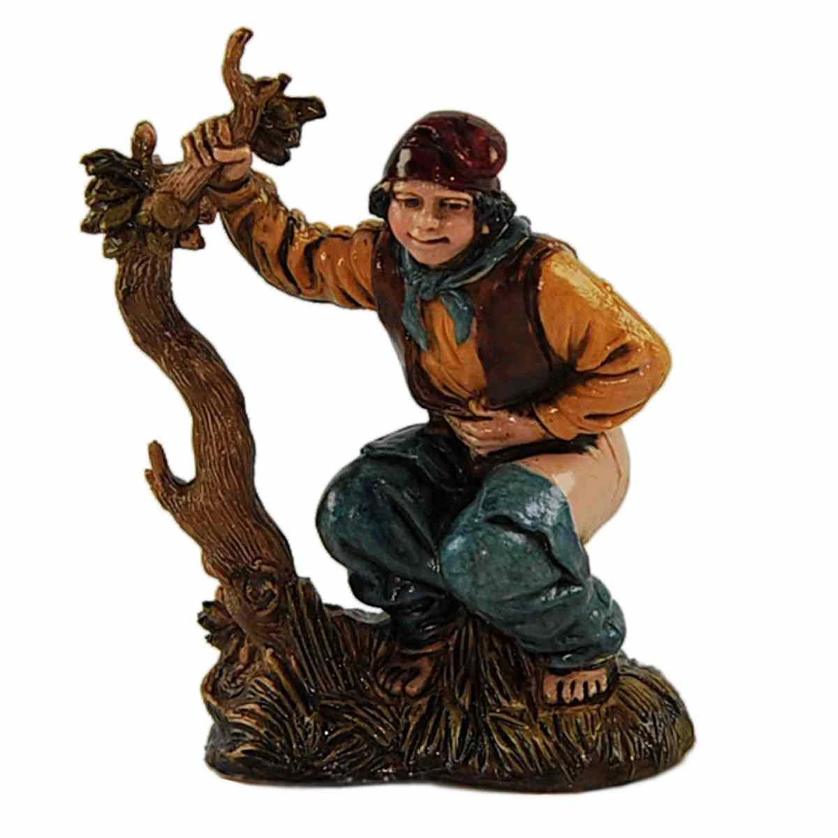 Statua presepe 10 cm pastore caganer