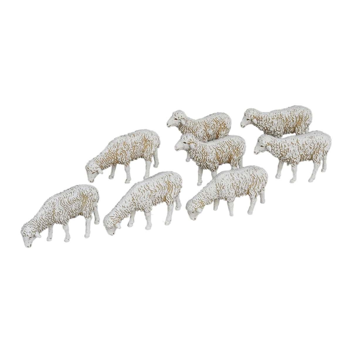 Statua presepe 12 cm pecore statue da