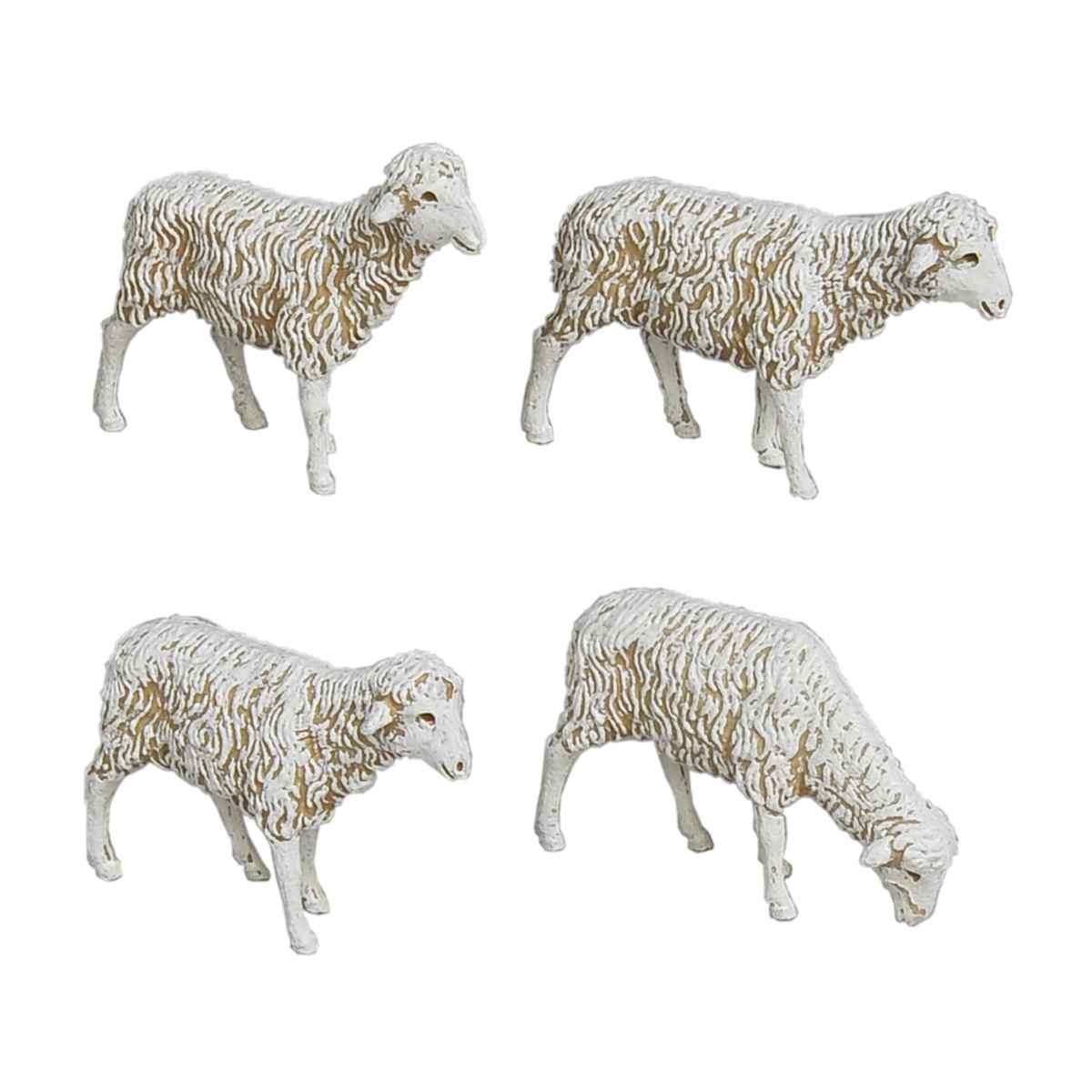 Statua presepe 12 cm pecore statue da