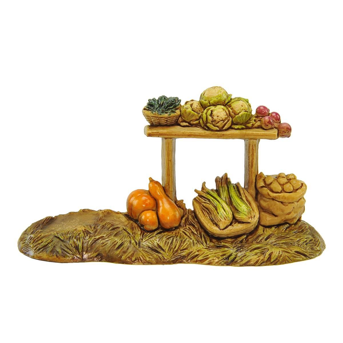 Banco presepe frutta ceste 10 cm