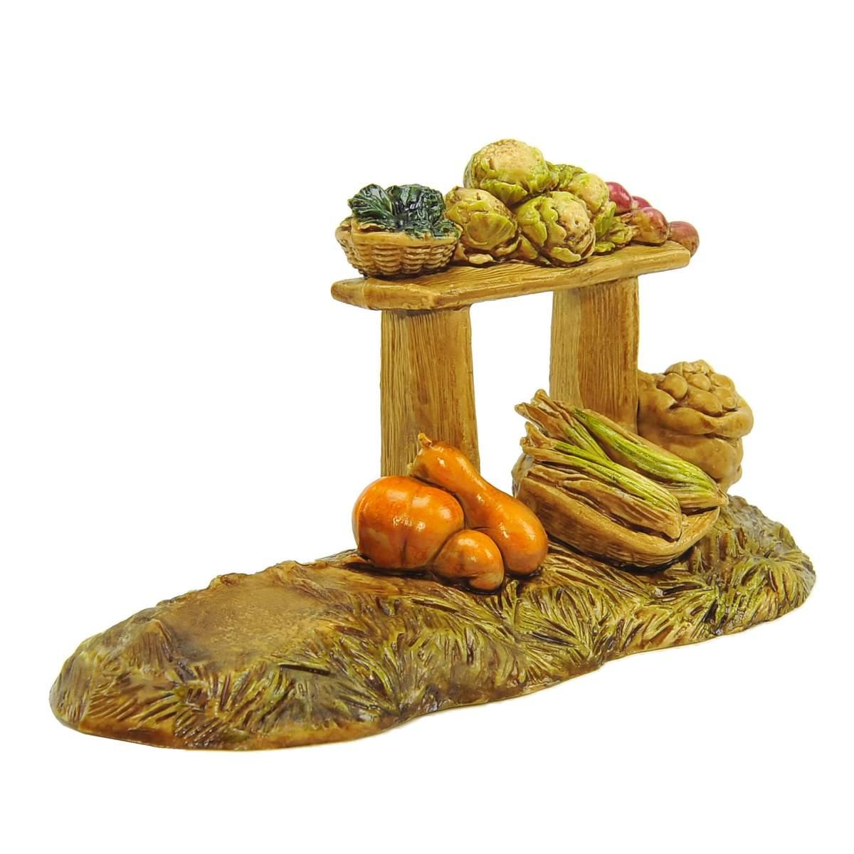 Banco presepe frutta ceste 10 cm