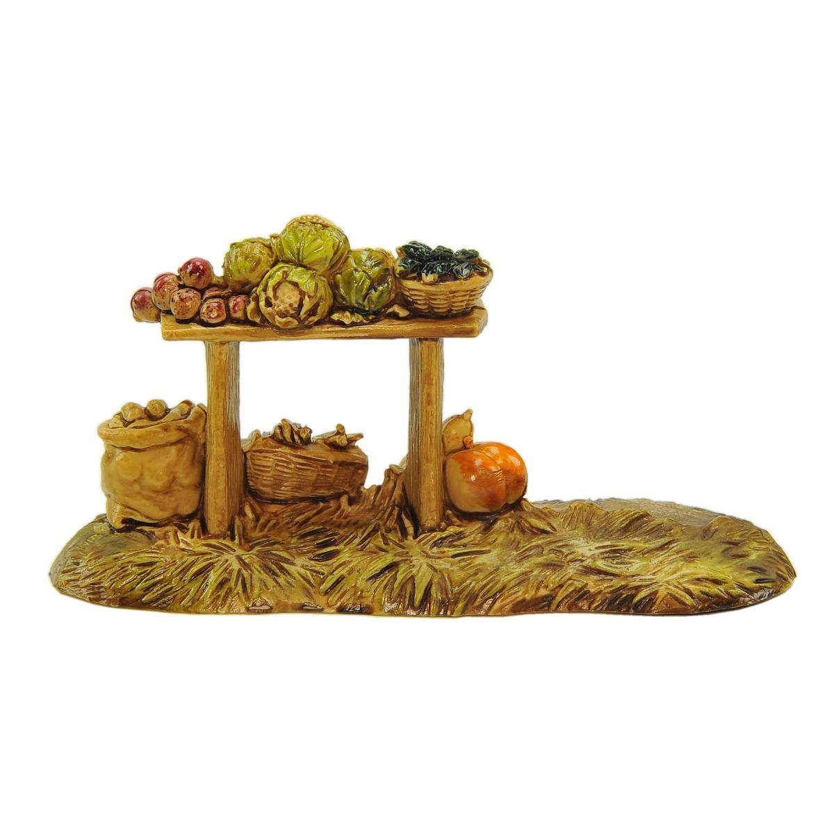 Banco presepe frutta ceste 10 cm