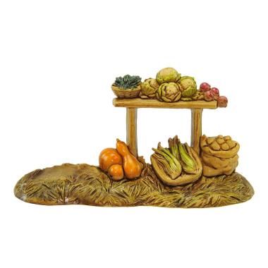 Banco presepe frutta ceste 10 cm