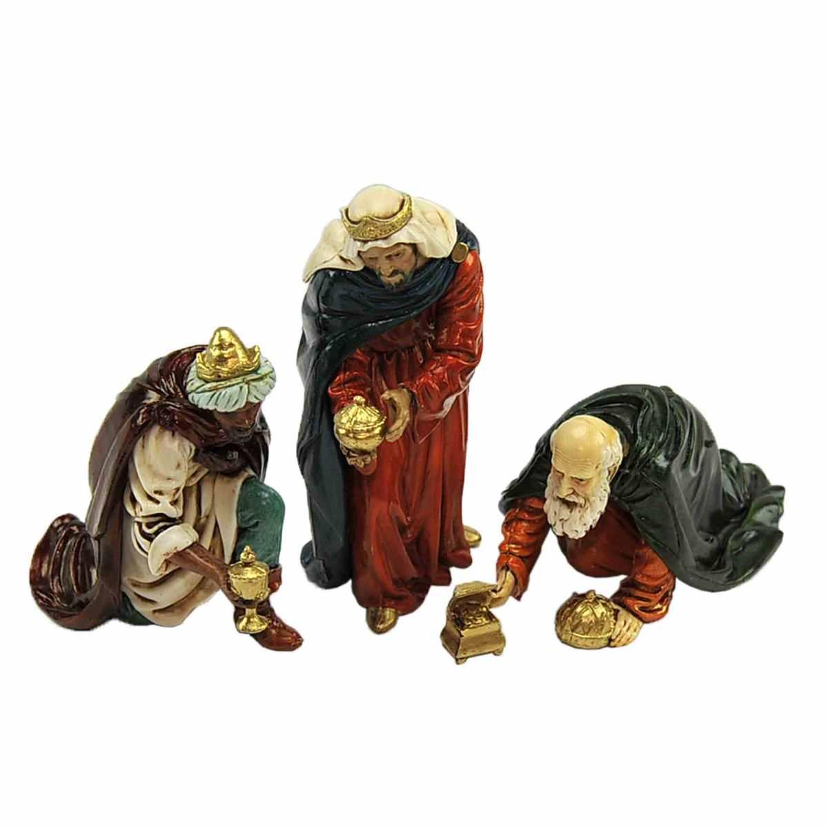Statua presepe 13 cm re magi