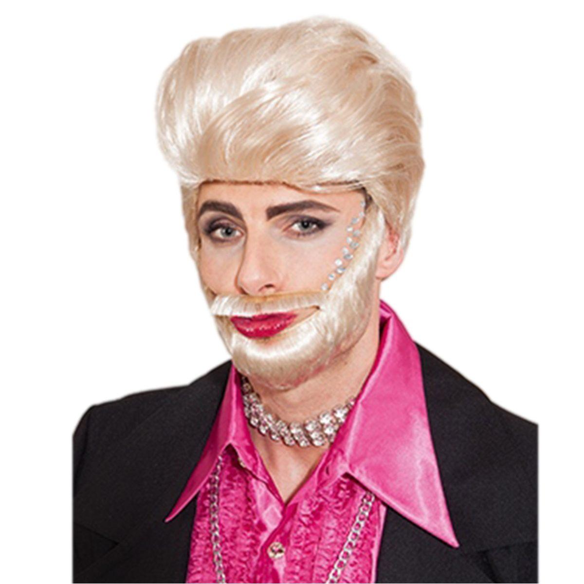 Barba bionda baffi