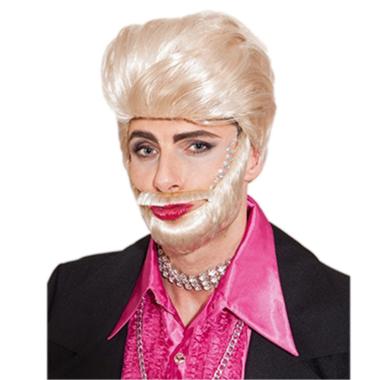 Barba bionda baffi