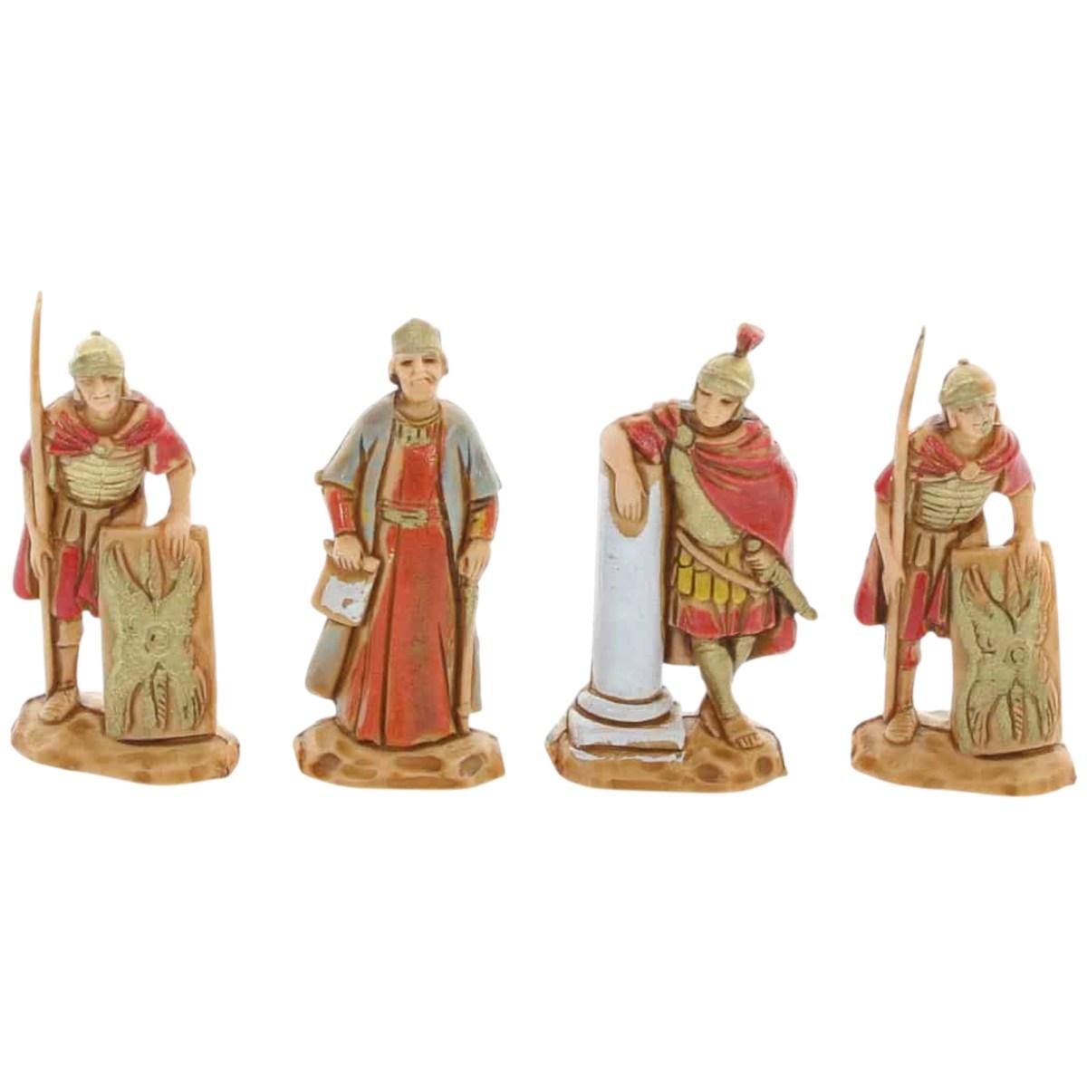 Statua presepe 3.5 cm erode centurioni