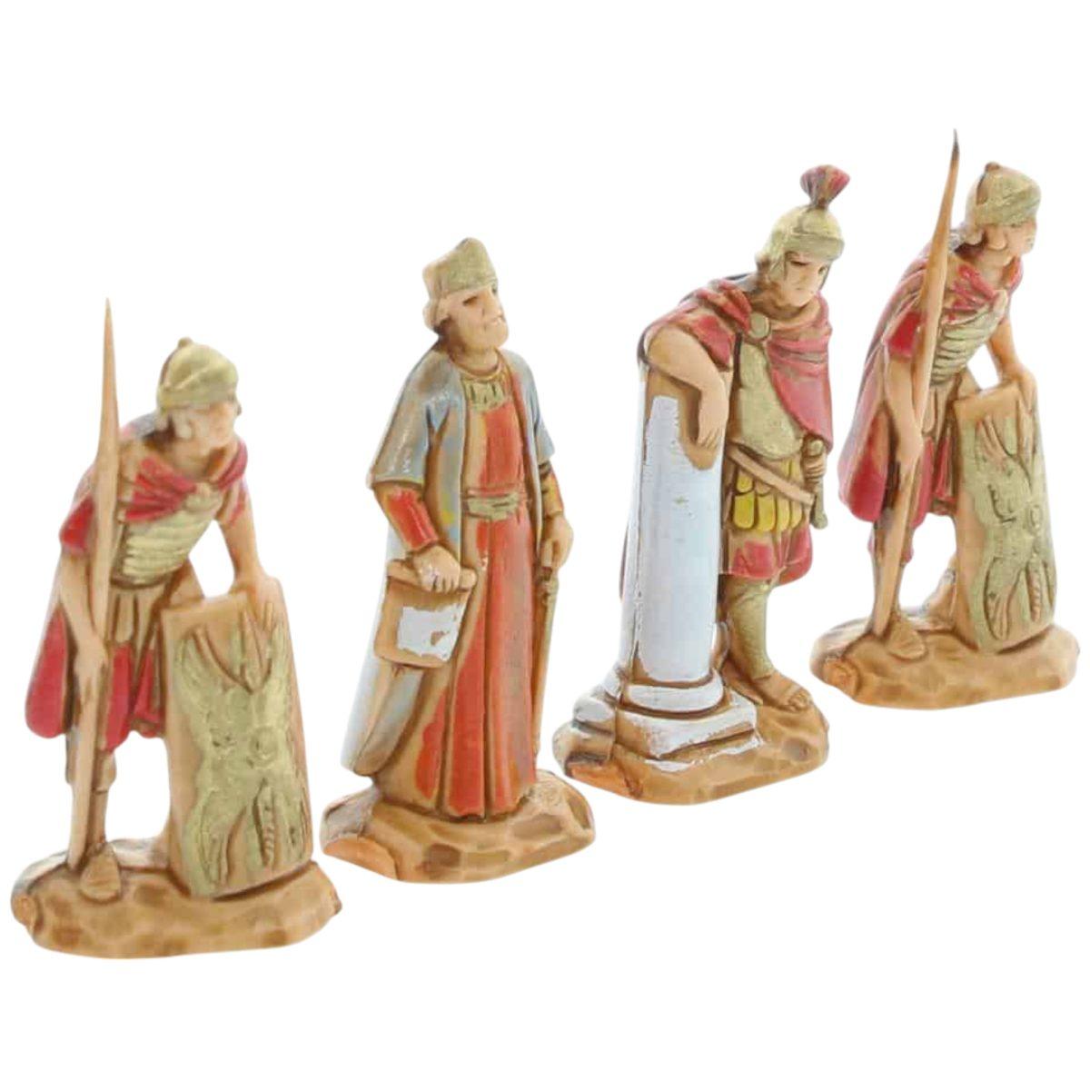 Statua presepe 3.5 cm erode centurioni