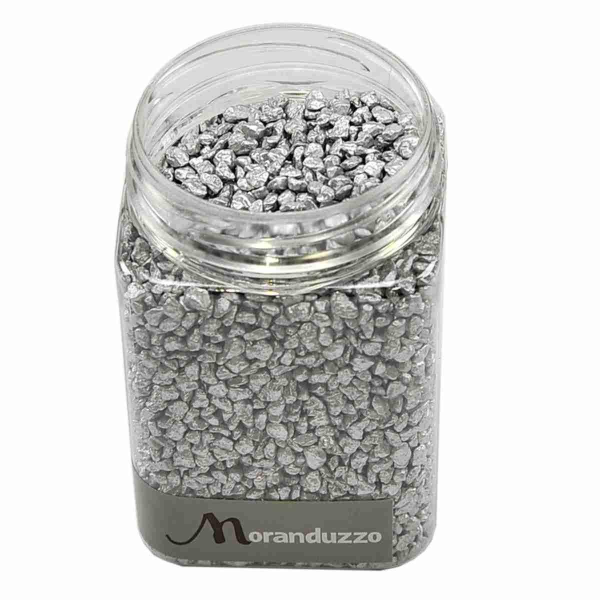 Graniglia decorativa argento 550 gr
