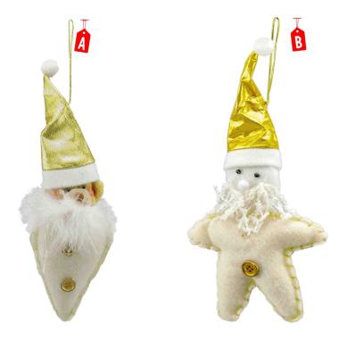 Decorazione natalizia panno marab