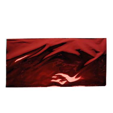 Busta regalo natale pvc metallizzato rosso 25 x 40 cm