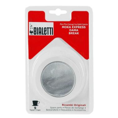 Guarnizione Moka Caffè 9 Tazze pz.3 Bialetti con Filtro | Bialetti