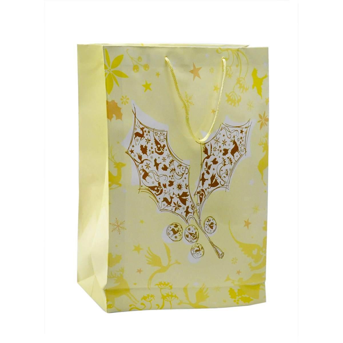 Busta regalo natale pungitopo 32 x 10 x 44 cm