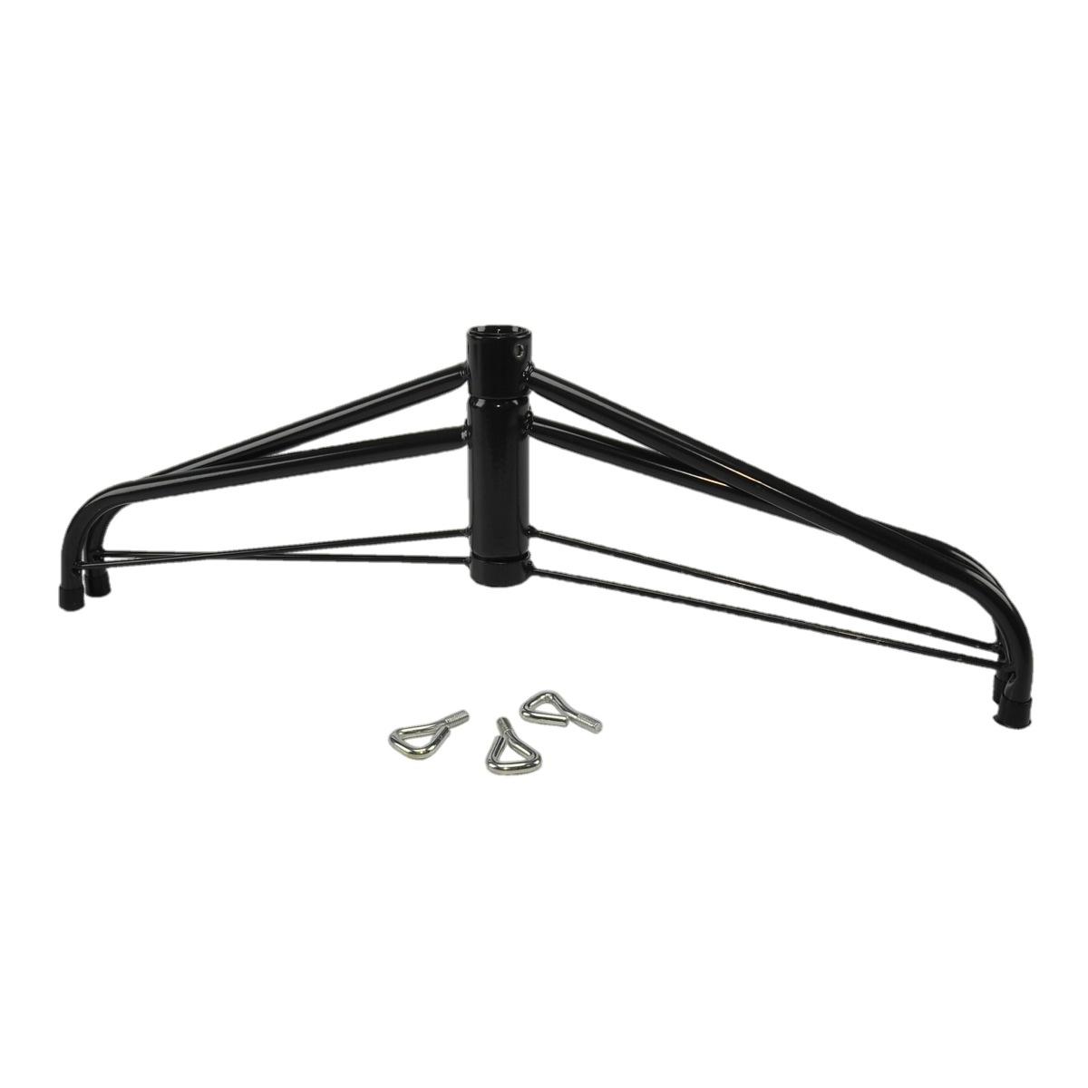 Supporto albero natale verde foro 50 x 50 x 16 cm ø 24 mm