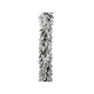Ghirlanda natalizia innevata 270 cm ø 30 cm