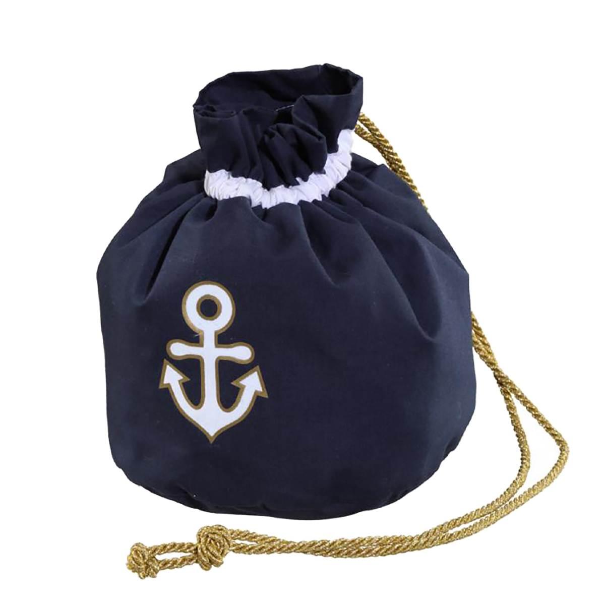Borsa marinaia blu sacchetto modello a
