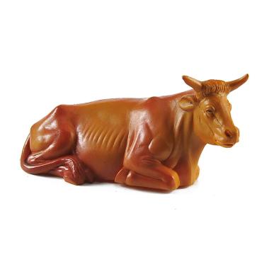 Statua presepe 14 cm bue