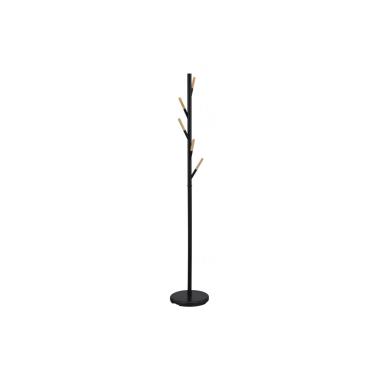 Appendi abiti metallo nero naturale 173 cm