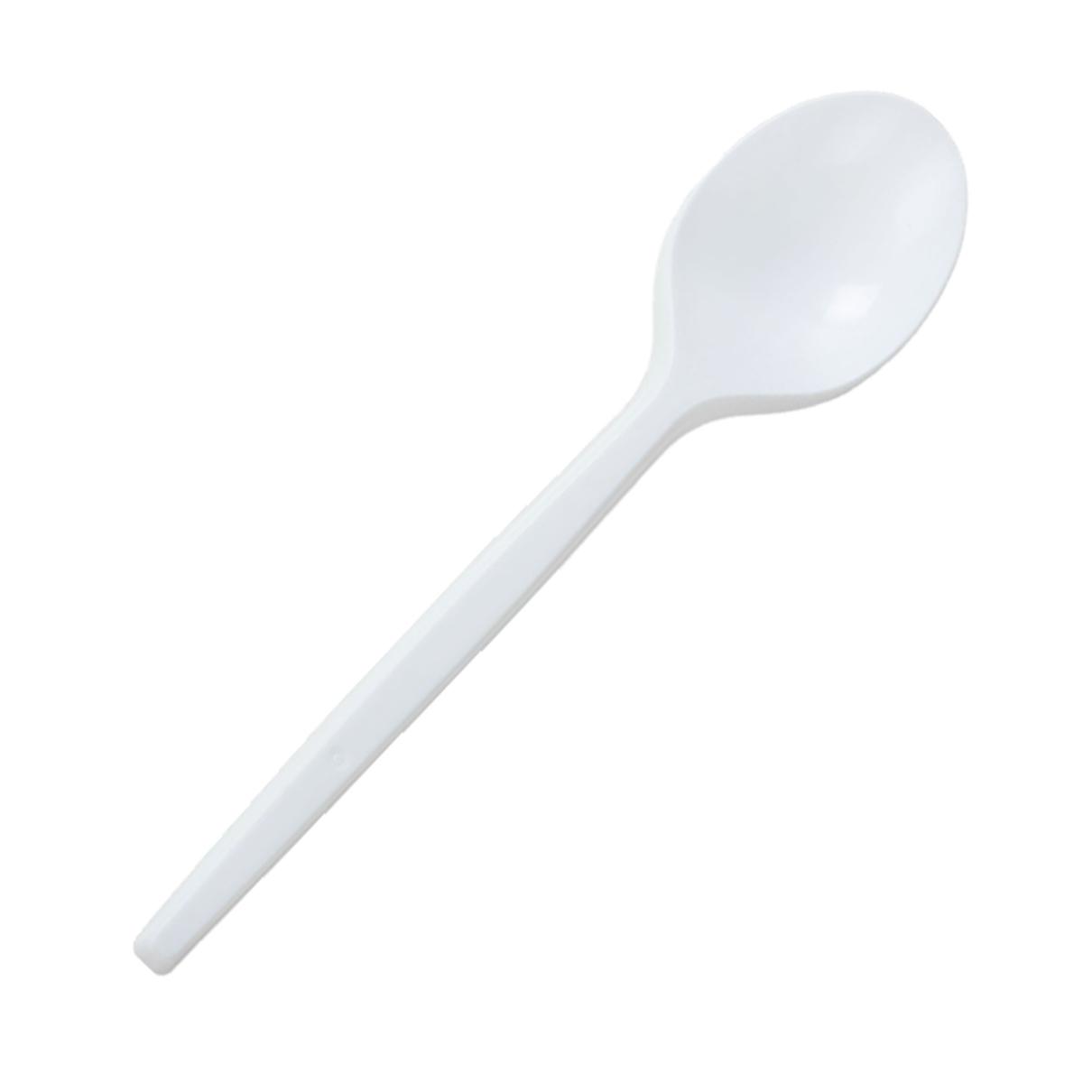 Posate party cucchiaio pvc bianco tittex 20 pz