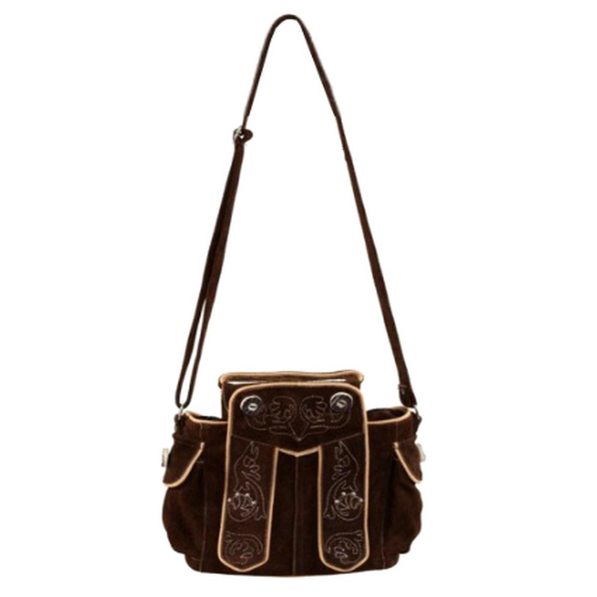 Borsa bavarese tirolese pelle