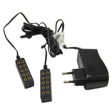 Trasformatore presepe 220v 0 5 nero 5 prese fisse 5 tremolanti 3 5 modello a