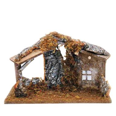 Capanna presepe legno