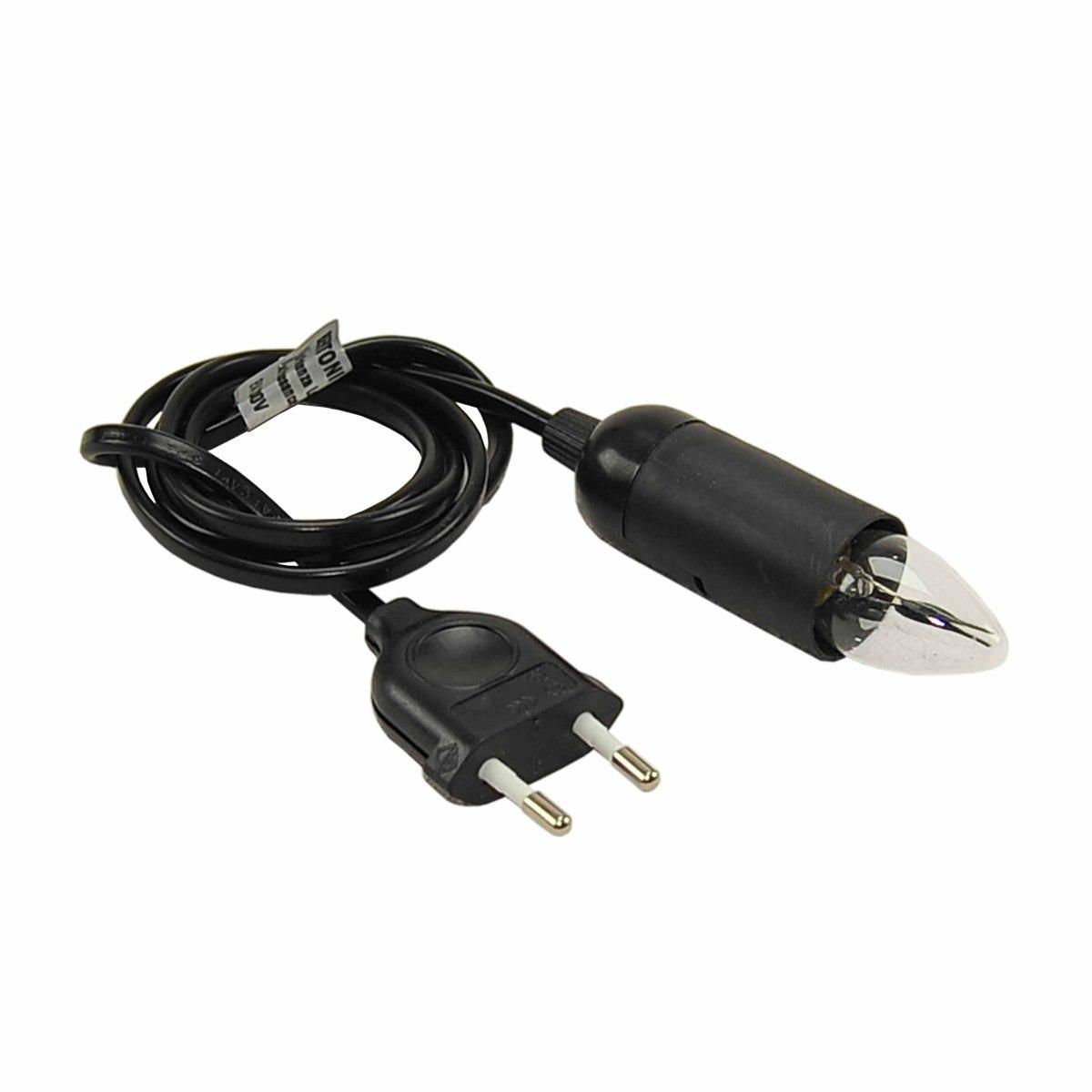 Cablaggio presepe e14 lampadina effetto fuoco 1 5 220v modello a