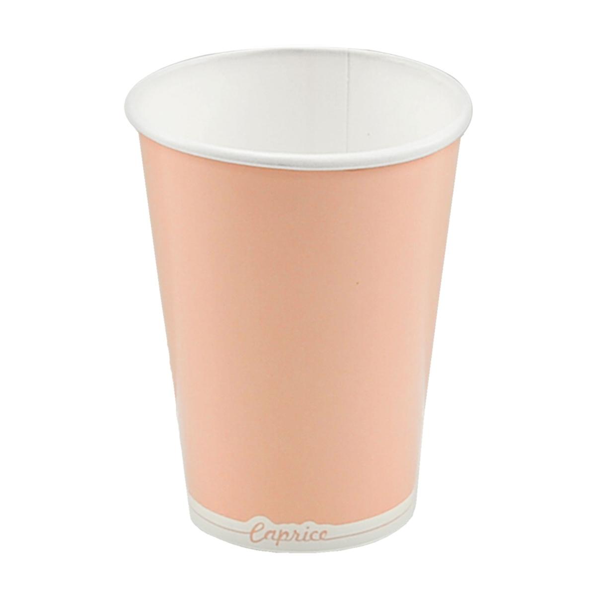 Bicchiere carta rosa cc 200 10 pz