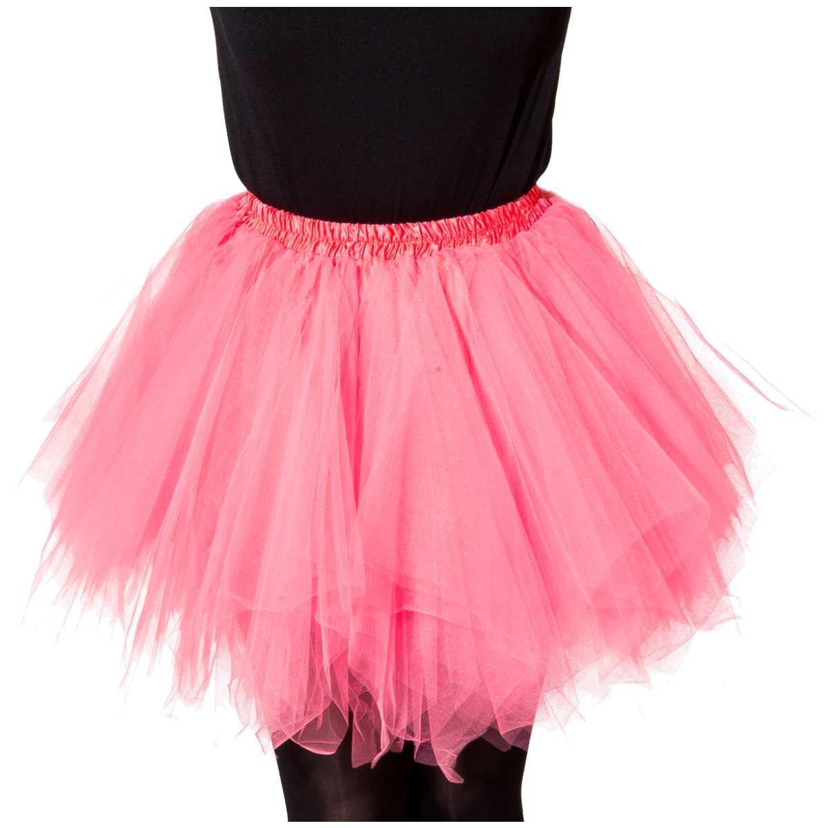 Gonna tulle rosa chiaro