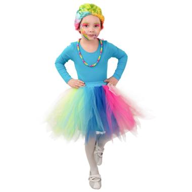 Gonna tulle multicolor