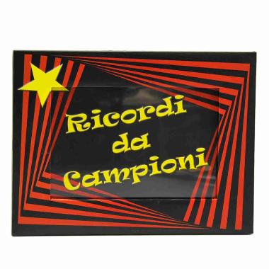 Cornice milan rossoneri 13 x 18 cm