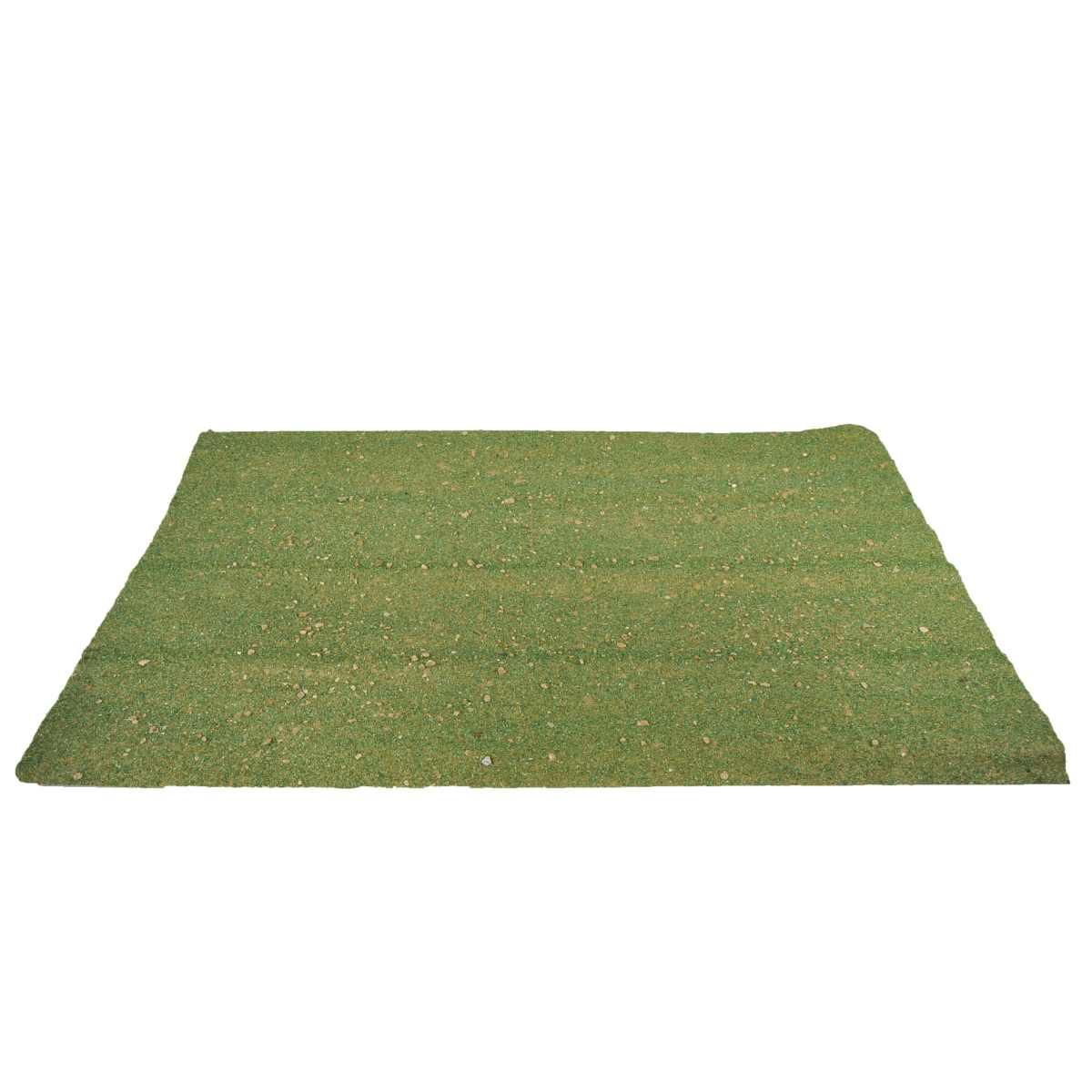 Tappeto presepe carta prato verde pietre