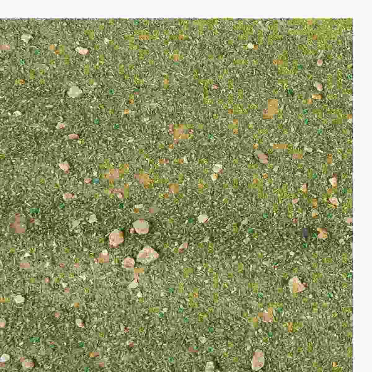 Tappeto presepe carta prato verde pietre