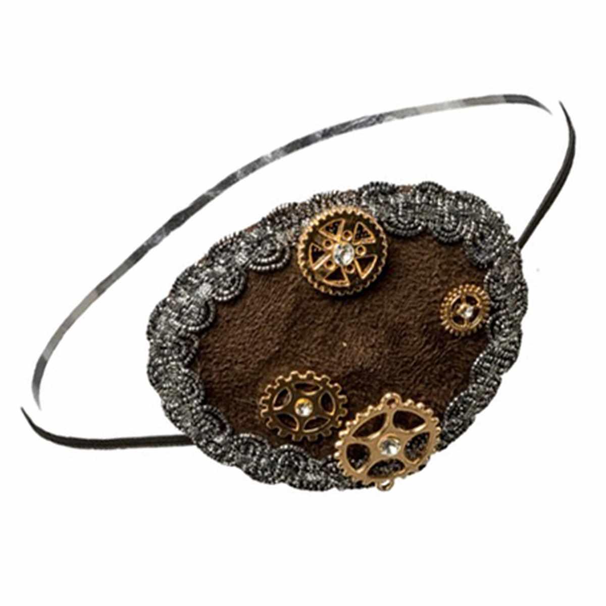 Benda pirata steampunk marrone ingranaggi