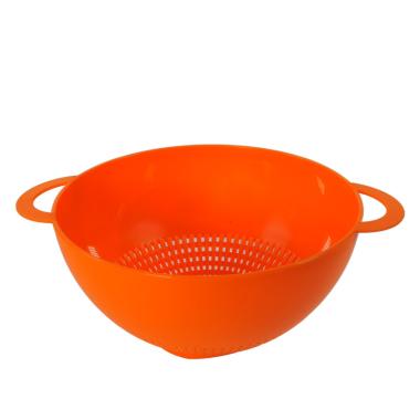 Scolapasta cm.Ø26 PVC Arancione con Manici | M2 Store