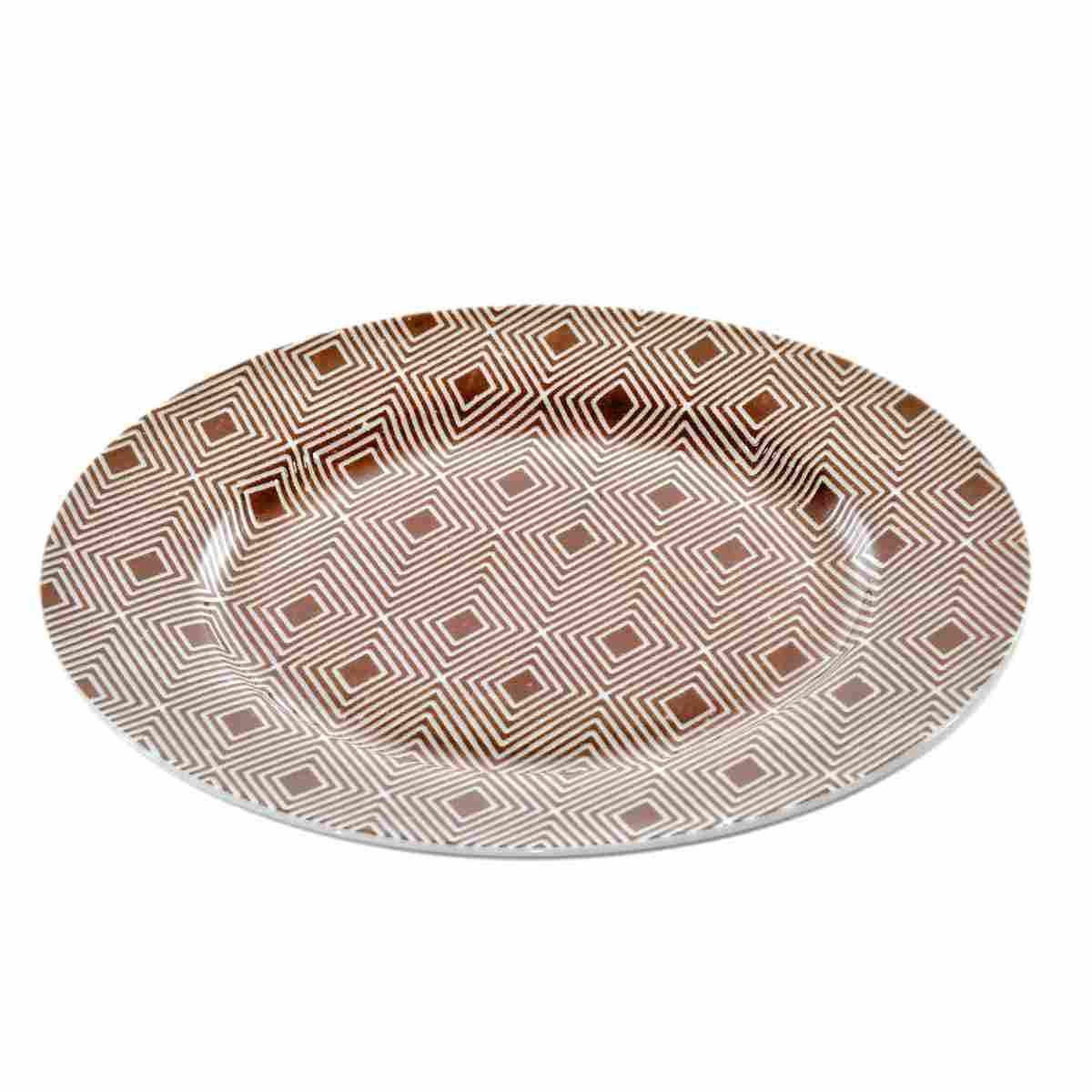 Piatti Tavola Set pz.6 Porcellana Fade Frutta cm.Ø20 Mandala | M2 Store