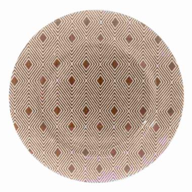 Piatti Tavola Set pz.6 Porcellana Fade Frutta cm.Ø20 Mandala | M2 Store